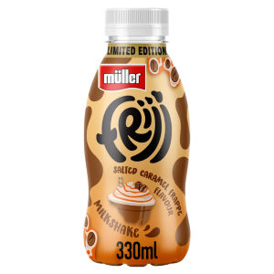 Limited Edition Frijj Salted Caramel Frappe Flavour Milkshake 330ml