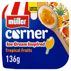 Muller Corner Limited Edition Ice Cream Inspired Tropical Fruits 136g