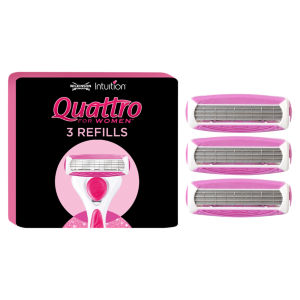 Wilkinson Sword Intuition Quattro Women's Razor Blade Refills