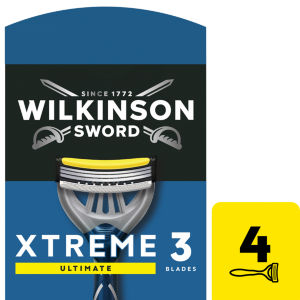 Xtreme 3 Ultimate Comfort Men's Disposable Razors x4