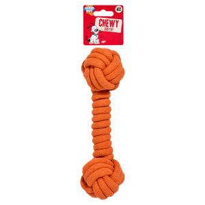 Chewy Dog Toy Rope Dumbbell