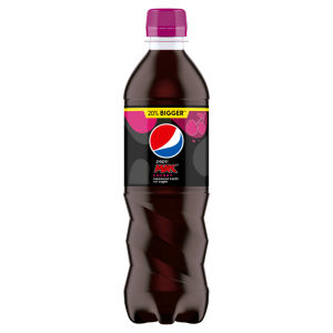 Pepsi Max No Sugar Cherry Cola Soft Drink 4 x 330ml