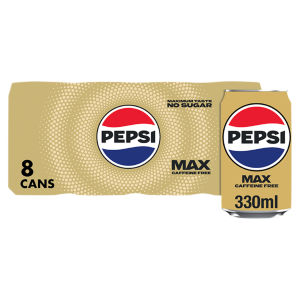 Pepsi Max No Caffeine 8x330ml