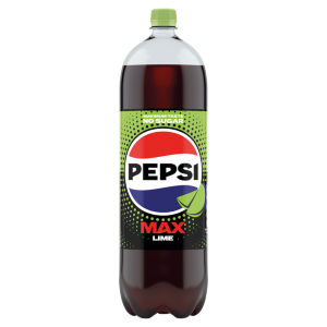 Pepsi Max Lime No Sugar Cola Bottle 2L