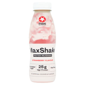 MaxShake Protein Milkshake Strawberry Flavour