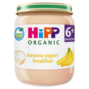 Banana Yogurt Breakfast Baby Food Jar 6+ Months 125g