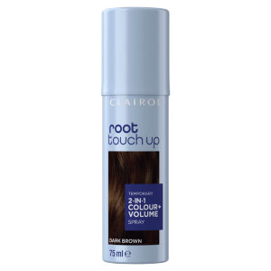 Root Touch Up Temporary 2-in-1 Colour+Volume Spray Dark Brown 75ml