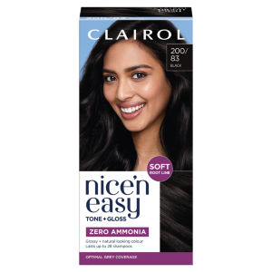 Clairol Nice'N Easy Tone+Gloss Black 200/83 Semi Permanent Hair Dye