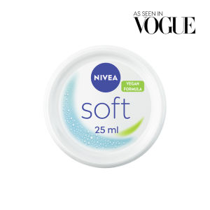 Nivea Soft Moisturising Cream For Face Hands And Body 25Ml