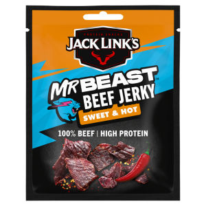 Protein Snacks MrBeast Beef Jerky Sweet & Hot 40g
