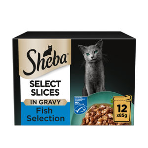 ® Select Slices Adult Wet Cat Food Poultry Selection in Gravy 12x85g Pouch