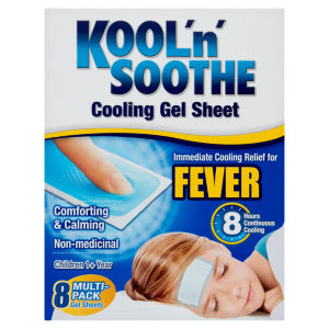 Cooling Gel Sheet Fever Children 1+ Year 8 Multi-Pack Gel Sheets