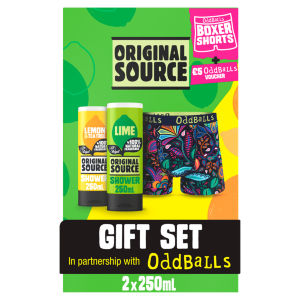 x Oddballs Gift Set with Shower Gel and Boxers