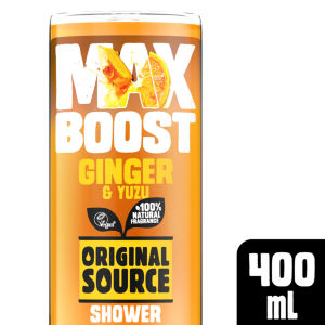 Max Boost Ginger & Yuzu Shower Gel 400ml