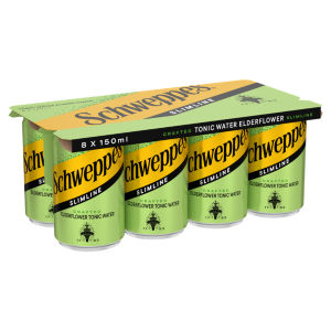 Slimline Elderflower Tonic Water 8 x 150ml