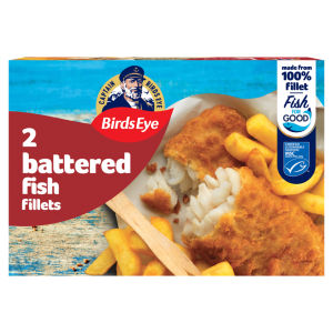 2 Battered Fish Fillets 200g