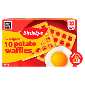 Birds Eye 10 Potato Waffles 567G
