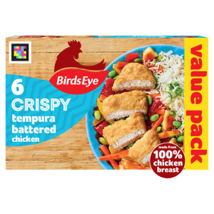Birds Eye 2 Crispy Chicken in Tempura Batter 170g