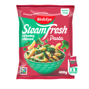 Birds Eye Steamfresh Creamy Cheese Vegetable Pasta Meal for 1 400g