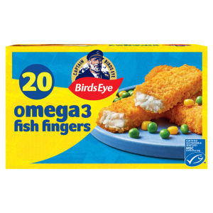 20 Omega 3 Breaded Alaska Pollock Fish Fingers 560g