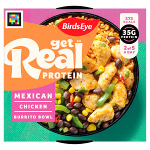 Get Real Protein Mexican Chicken Burrito Bowl 350g