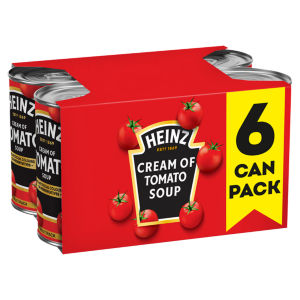 Heinz Cream of Tomato Tinned Soup 6 x 400g