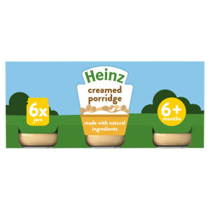 By Nature Creamed Porridge Baby Food 6+ Months 6 x 120g