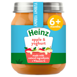 By Nature Apple & Yoghurt Baby Food Jar 6+ Months 120g