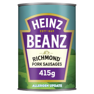 Heinz Beanz With Richmond Pork Sausages 415g