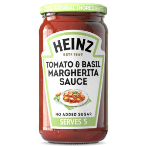 Heinz Tomato & Basil Margherita Pasta Sauce 490g