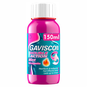 Gaviscon Double Action Mint Liquid Sachets 24 Pack