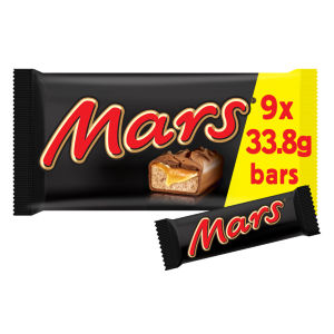 Mars Caramel, Nougat & Milk Chocolate Funsize Snack Bars Multipack