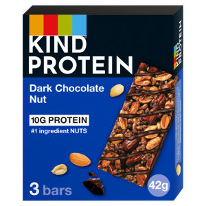 Protein Dark Chocolate Nut Bars 3 x 42g (126g)