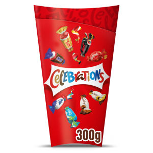 Celebrations Milk Chocolate Box Chocolate Bars 300g