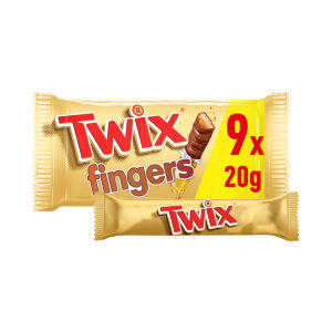 Twix Chocolate Biscuit Fingers Multipack 9x23g