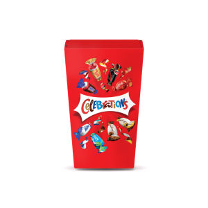 Milk Chocolate Mini Box of Chocolates & Biscuit Bars 69g