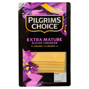 The Crumbly & Creamy One Extra Mature Sliced Cheddar 150g