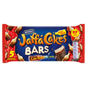 5 Cola Bottle Flavour Jaffa Cakes Bars