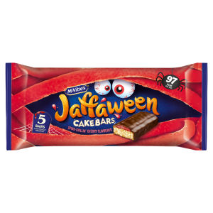 McVitie's Jaffaween Cherry Cake Bar Multipack 5 x 24.4g