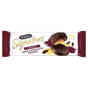 McVitie's Signature Caramel Chocolate Rounds Biscuits