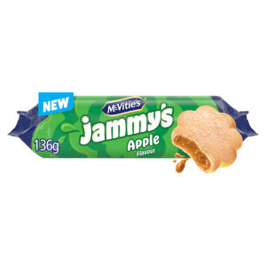 Jammy's Apple Flavour Biscuit 136.5g