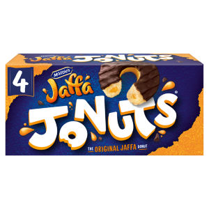 Jaffa Cakes Original Jaffa Jonuts Biscuits Multipack 4 x 43g, 172g