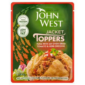 John West Jacket Toppers Tuna With a Twist Of Tomato & Herb