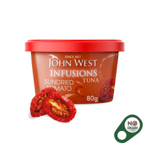 John West Sundried Tomato No Drain Tuna Infusions