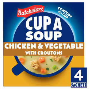 Batchelors Cup A Soup Chicken & Vegetable Croutons 4 Pack 110G