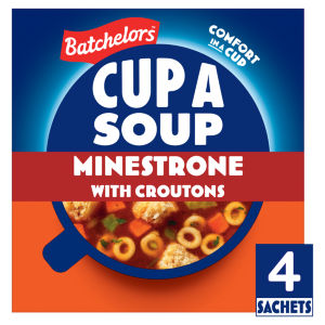 Cup a Soup Minestrone with Croutons 4 Instant Soup Sachets 94g