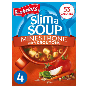 Batchelors Slim a Soup Minestrone with Croutons 4 Sachets 61g