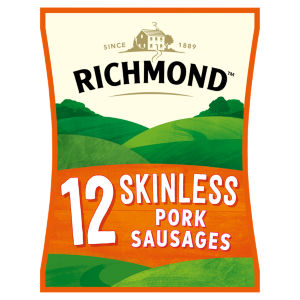 Richmond Skinless Pork Sausages 12 Pack 319g