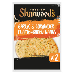 Garlic & Coriander Naan Breads