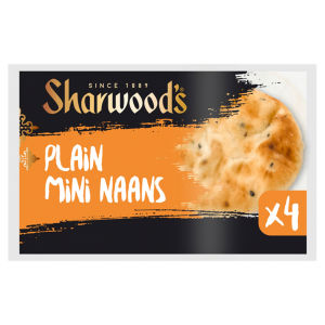 Patak's Plain Mini Naan Breads